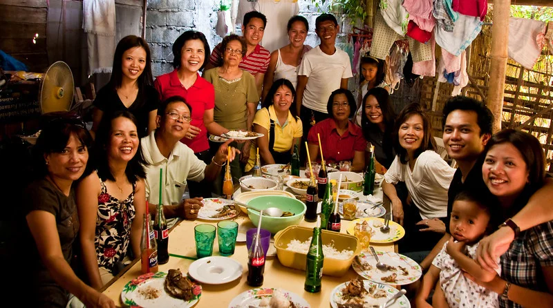 Family in Philippines